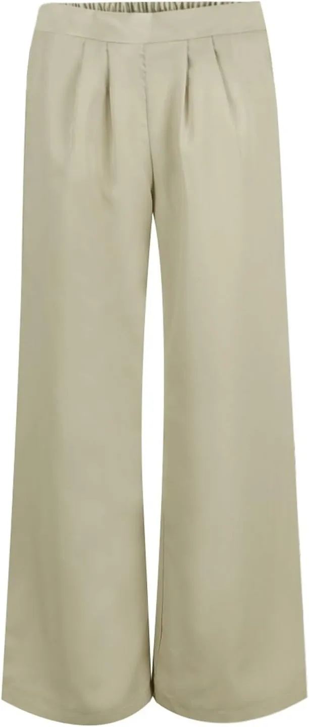 Baggy Wide Leg Yoga Pants for Women Flowy Oversized Palazzo Pants Casual Beach Pull On Trousers with Pockets
