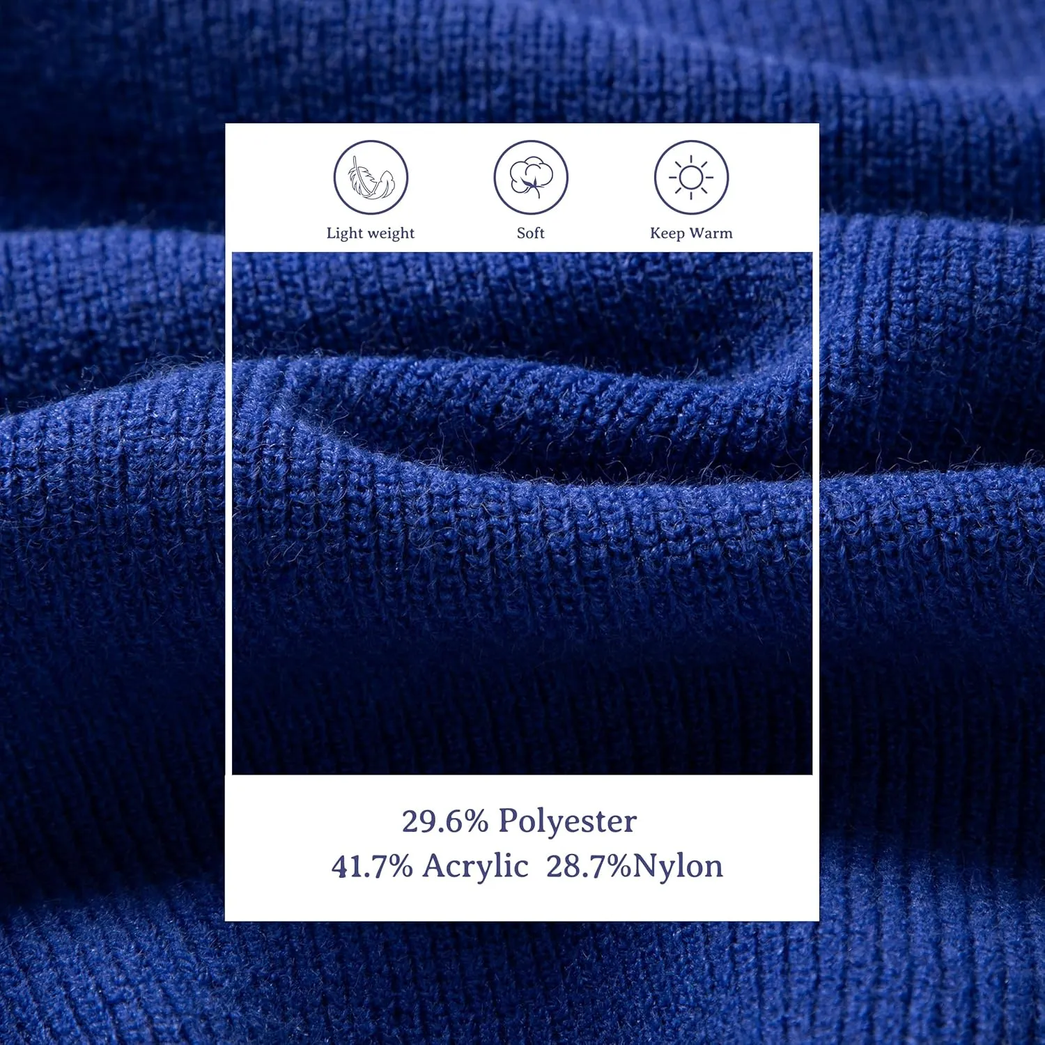 Simple&Opulence Women’s Cardigan Button Down Crew Neck Sweater Open Front Long Sleeve Lightweight Knitted Sweaters