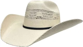 White Straw Cowboy Hat