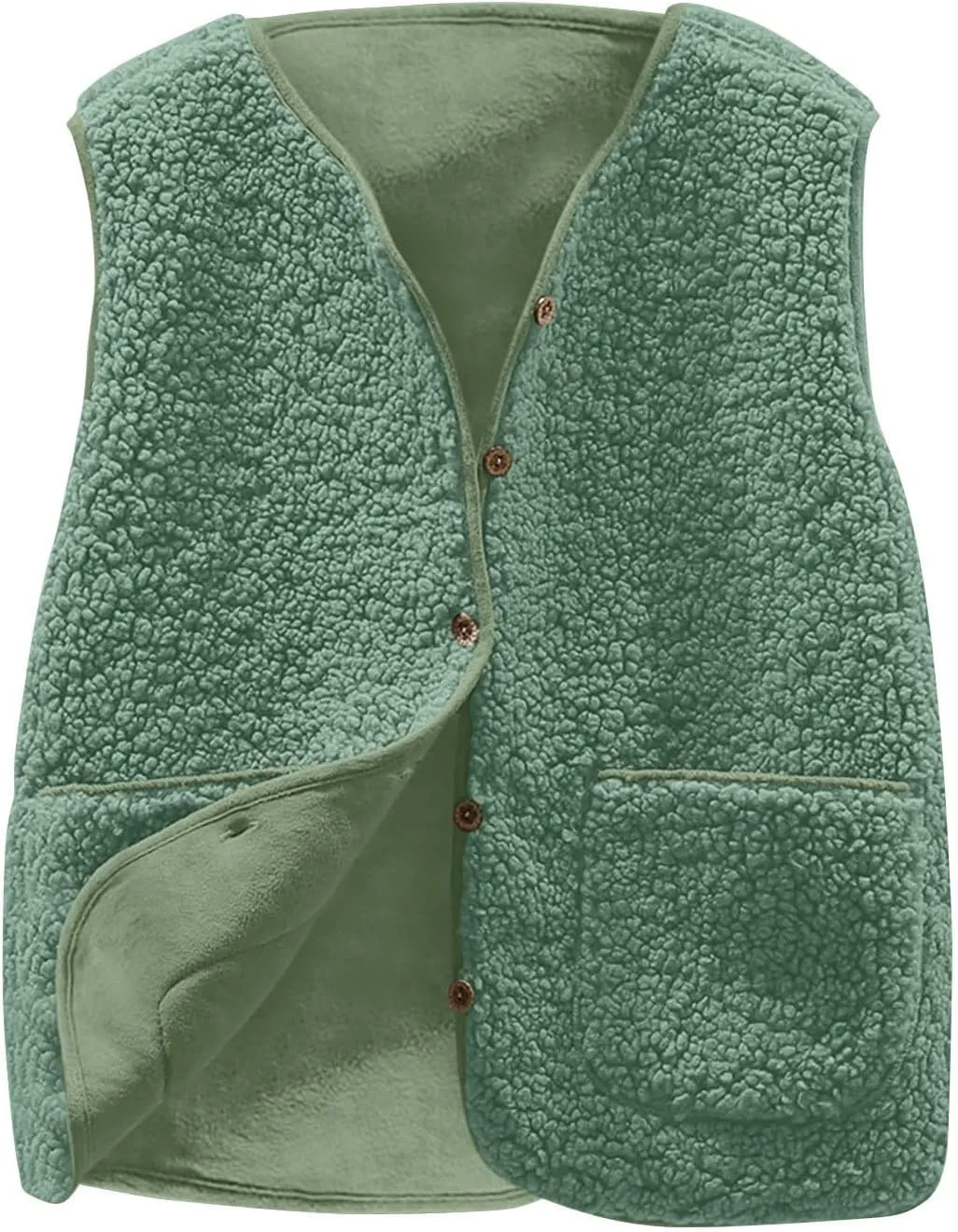 Womens Cropped Puffer Vest Plus Size Fuzzy Fleece Jacket Tanks Soft Loose Cardigan Coat 2024 Winter Fashion Outfits