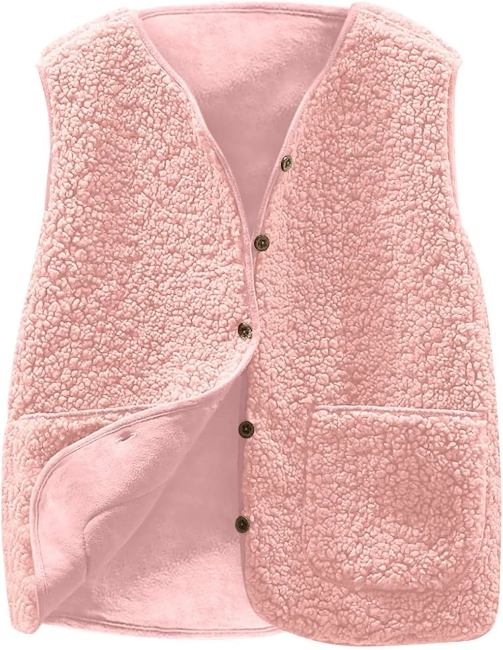 Womens Cropped Puffer Vest Plus Size Fuzzy Fleece Jacket Tanks Soft Loose Cardigan Coat 2024 Winter Fashion Outfits