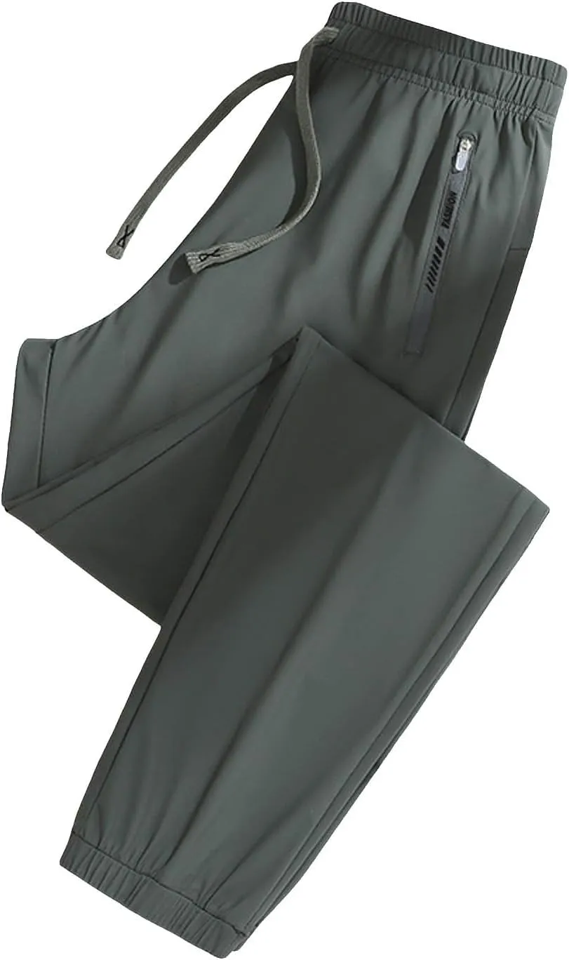Work Pants for Womens Casual Loose High Waist Straight Pants Button Wide Leg Solid Color Business Trousers with Pockets