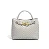 Woven Bags for Women Bowknot Small Tote Hobo Shoulder Crossbody Bags PU Leather Handwoven Satchel Woven Purses