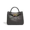 Woven Bags for Women Bowknot Small Tote Hobo Shoulder Crossbody Bags PU Leather Handwoven Satchel Woven Purses